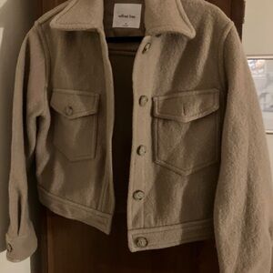 Aritzia Tan Wool Jacket XS